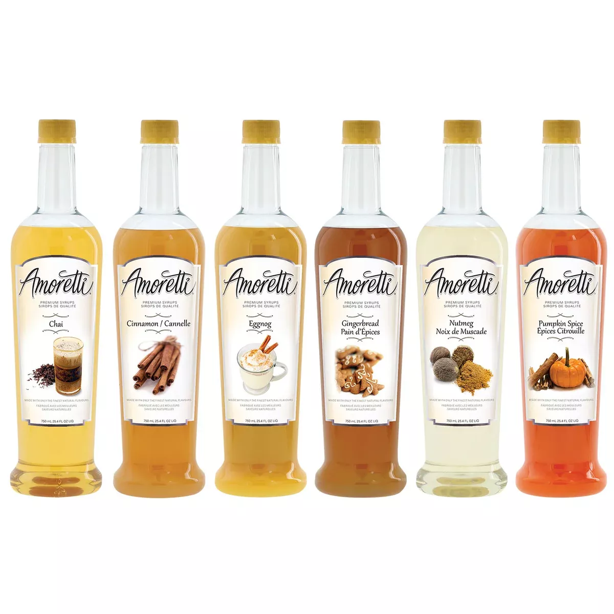 Holiday Syrups 6 Pack