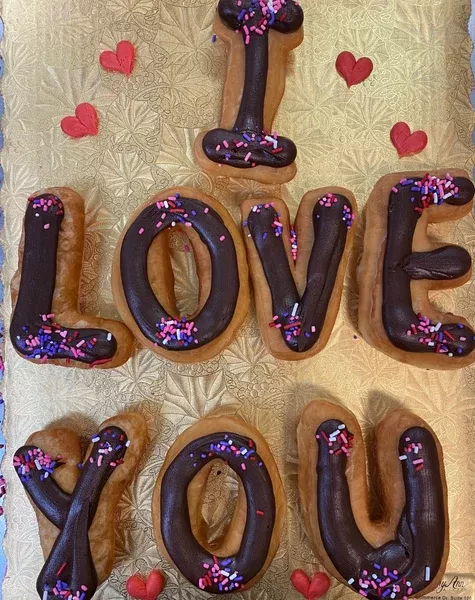 "I LOVE YOU" Donut Package