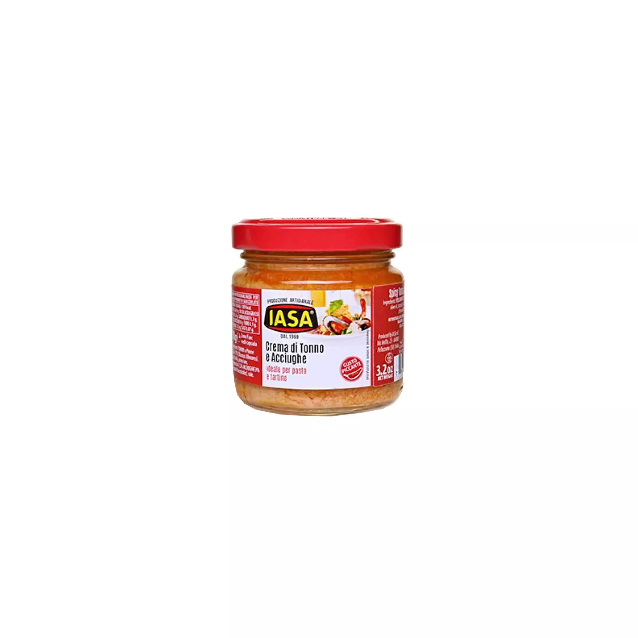 IASA SPICY TUNA and ANCHOVY SPREAD 90g