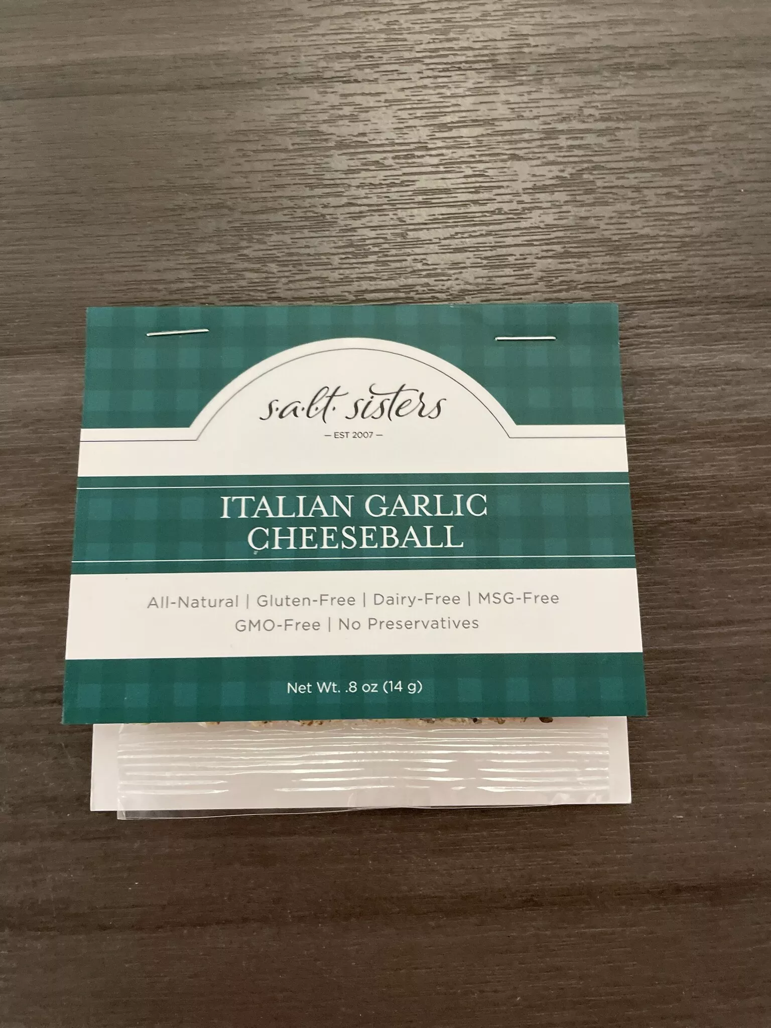 Italian Garlic Cheeseball