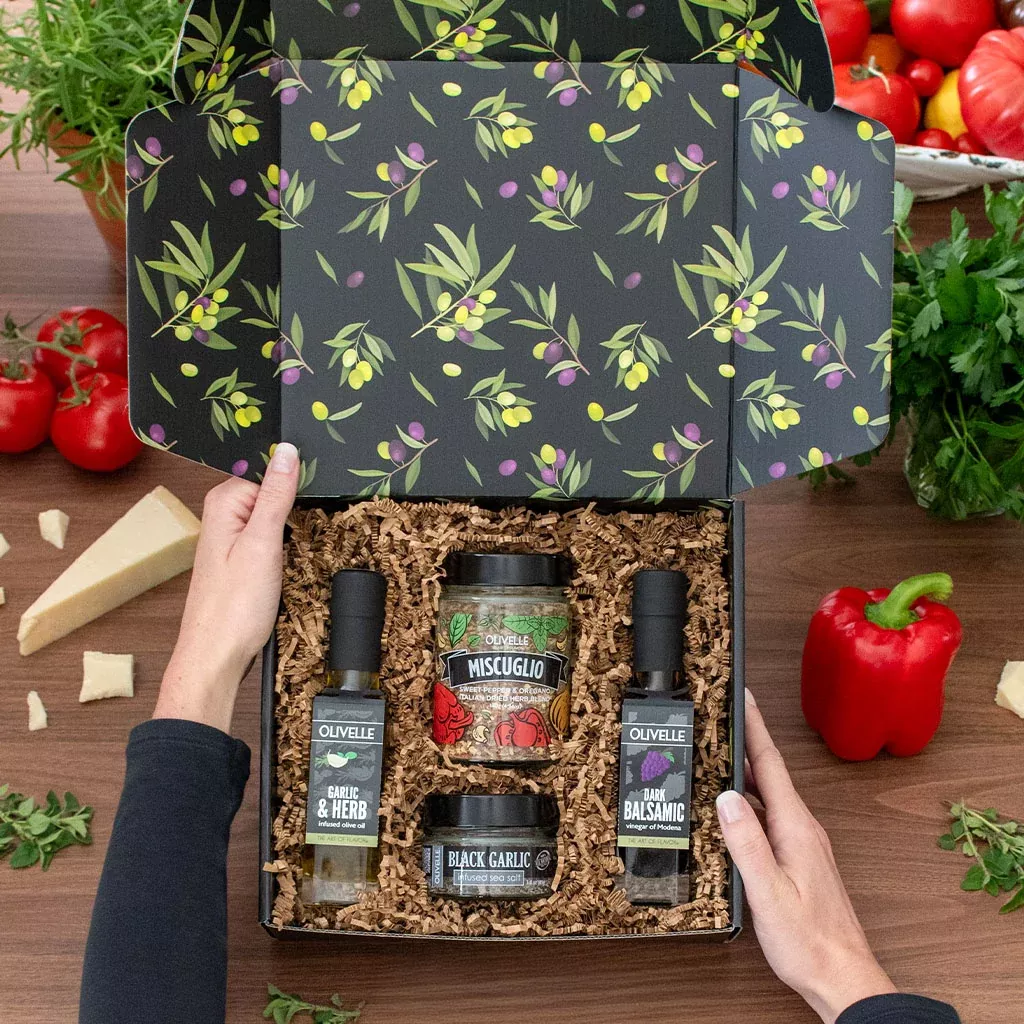 Italian Meatballs with Dark Balsamic Red Sauce Recipe Gift Kit