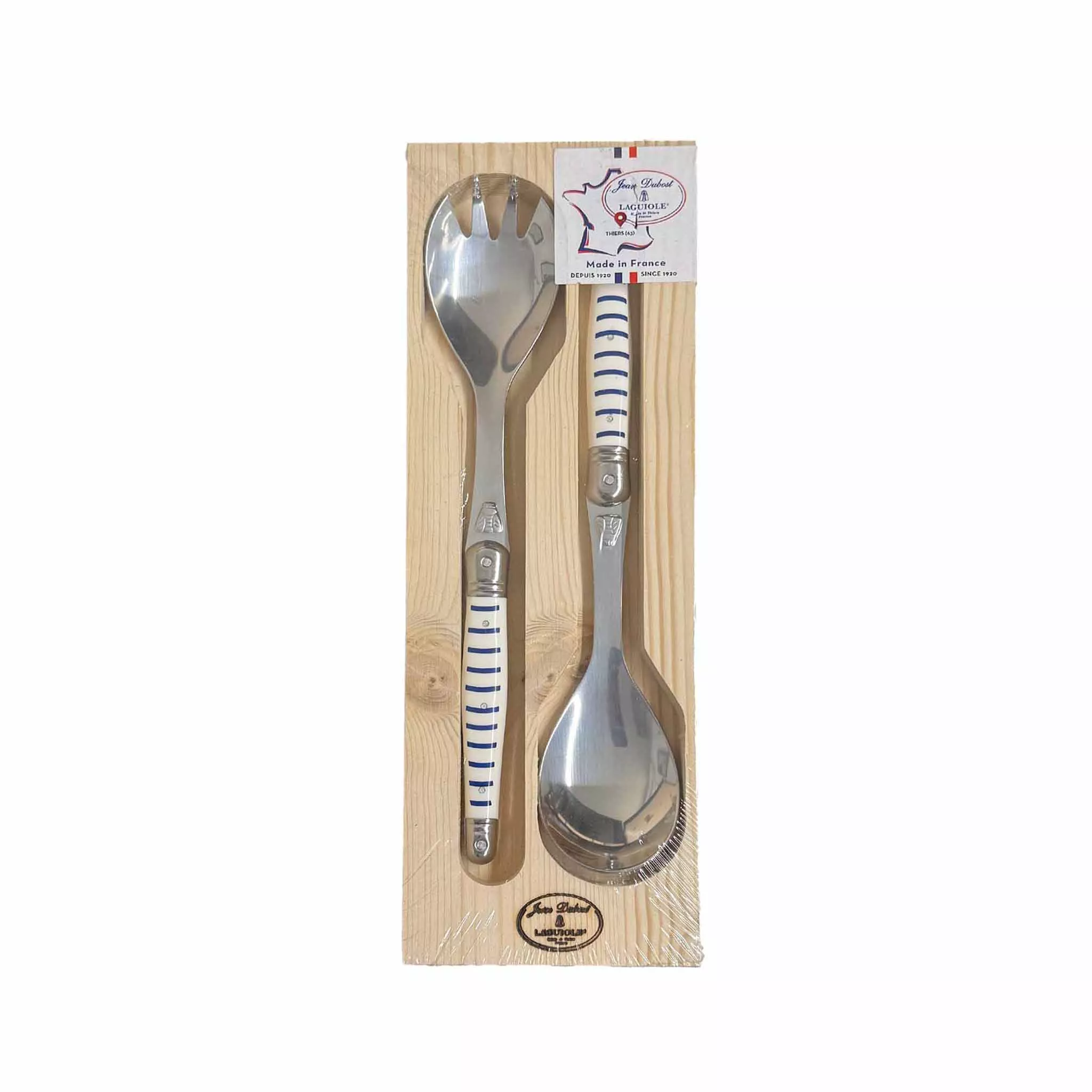 JEAN DUBOST LAGUIOLE SALAD MARINIERE SERVING SET
