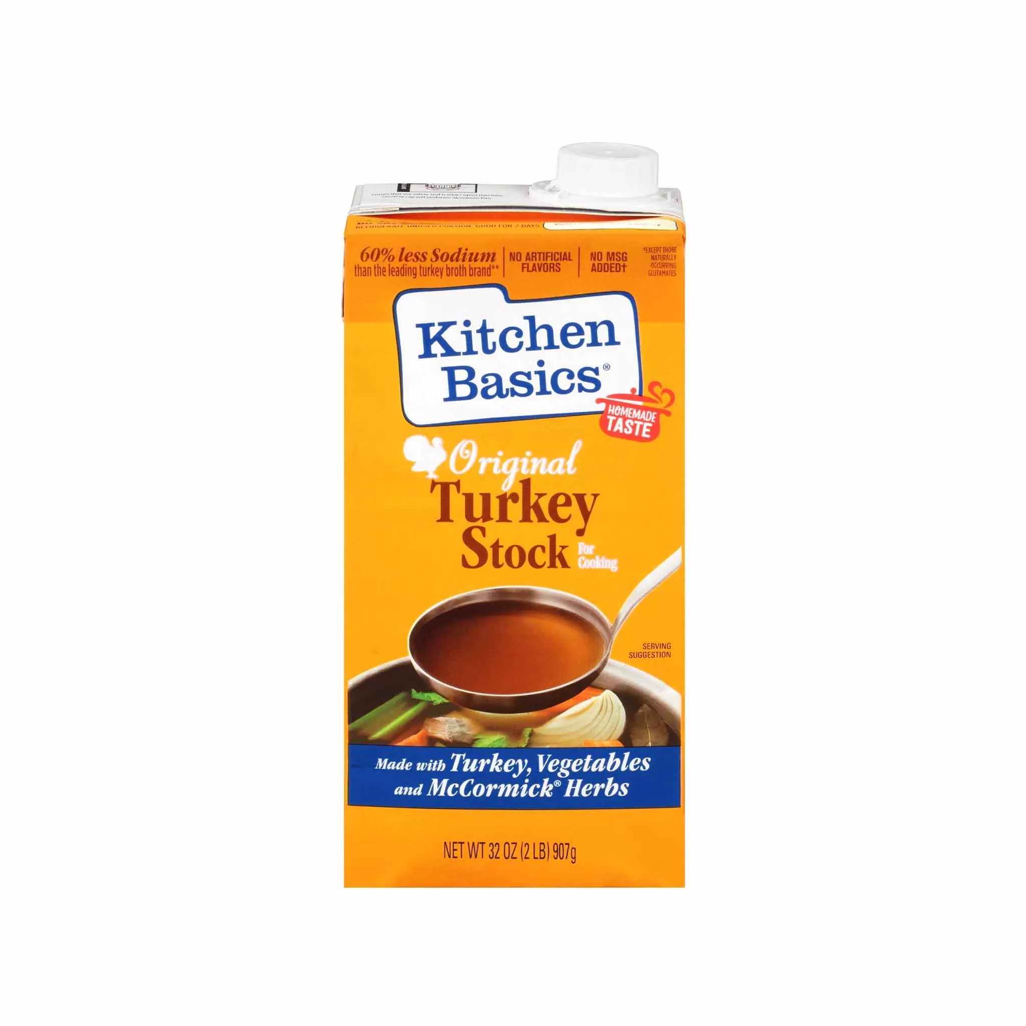 KITCHEN BASICS TURKEY STOCK 32oz