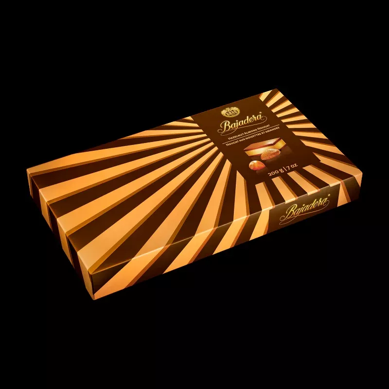 Kras Bajadera Hazelnut Almond Nougat, 7 oz | 200g