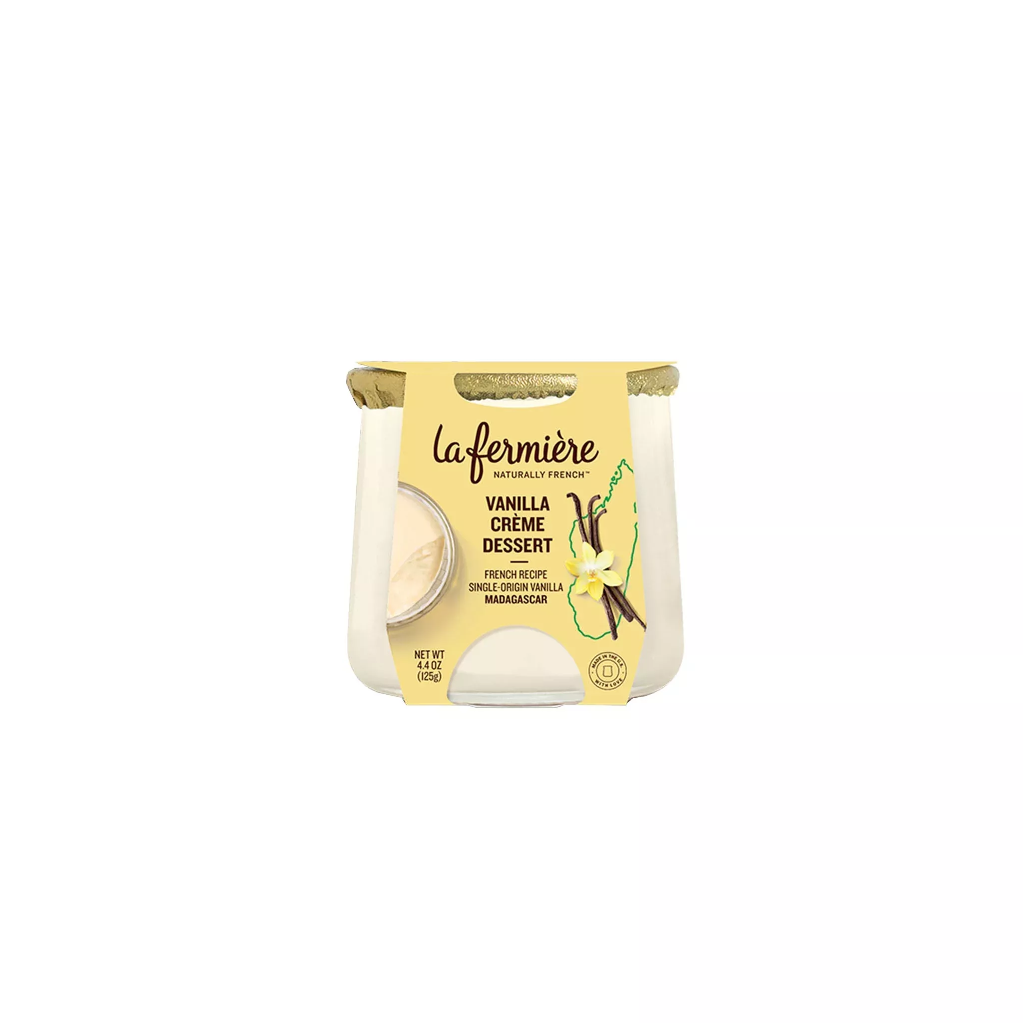 LA FERMIERE VANILLA YOGURT 4.9oz