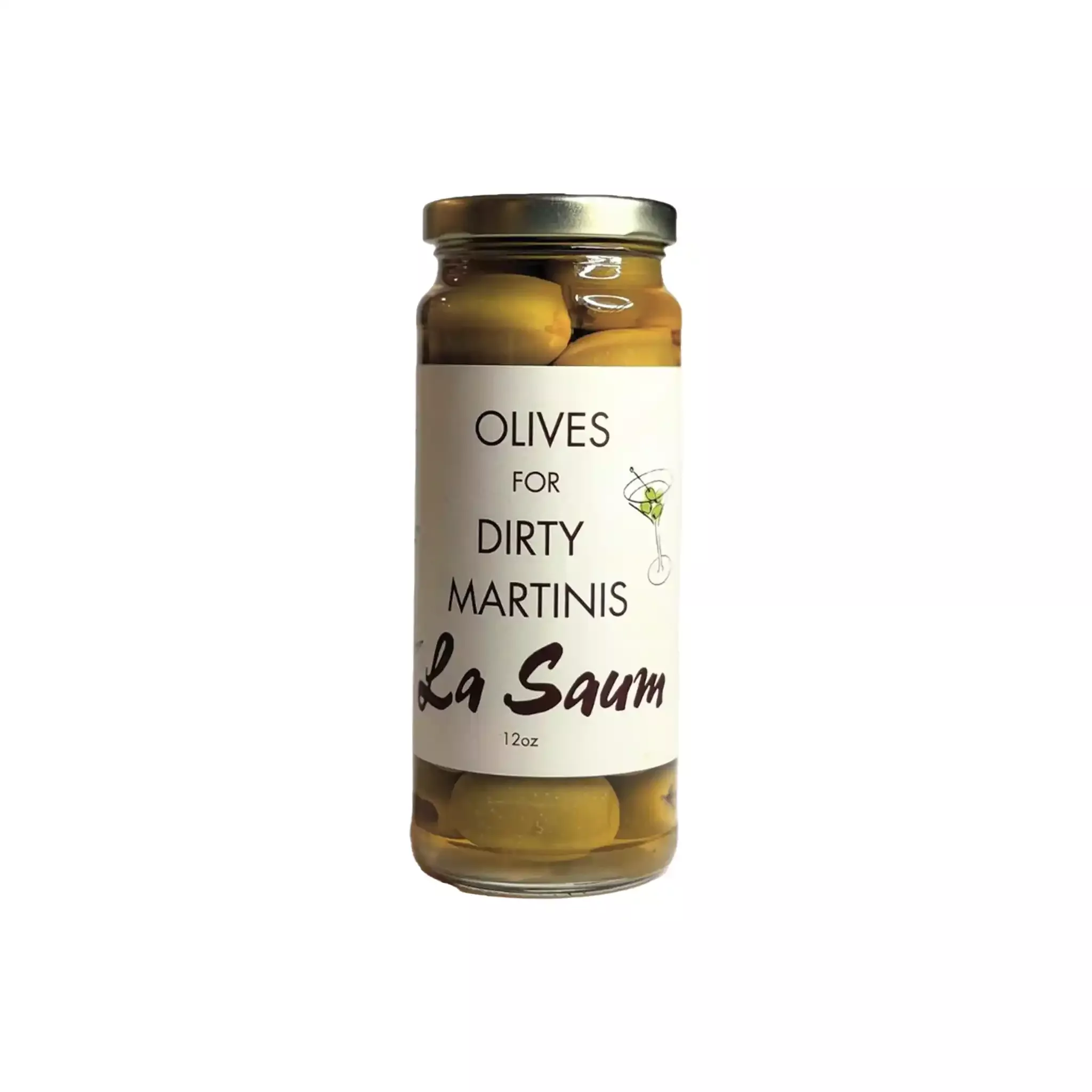LA SAUM OLIVES FOR DIRTY MARTINIS 12oz