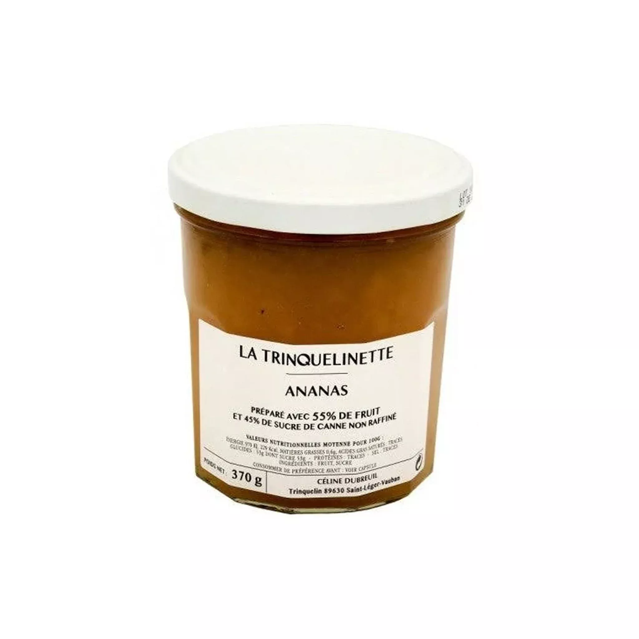 LA TRINQUELINETTE PINEAPPLE JAM 370g