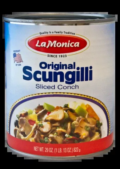 LaMonica Scungilli Sliced Conch, 29 OZ. Can