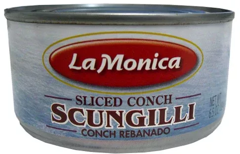 LaMonica Scungilli Sliced Conch, 6.5 OZ. Can