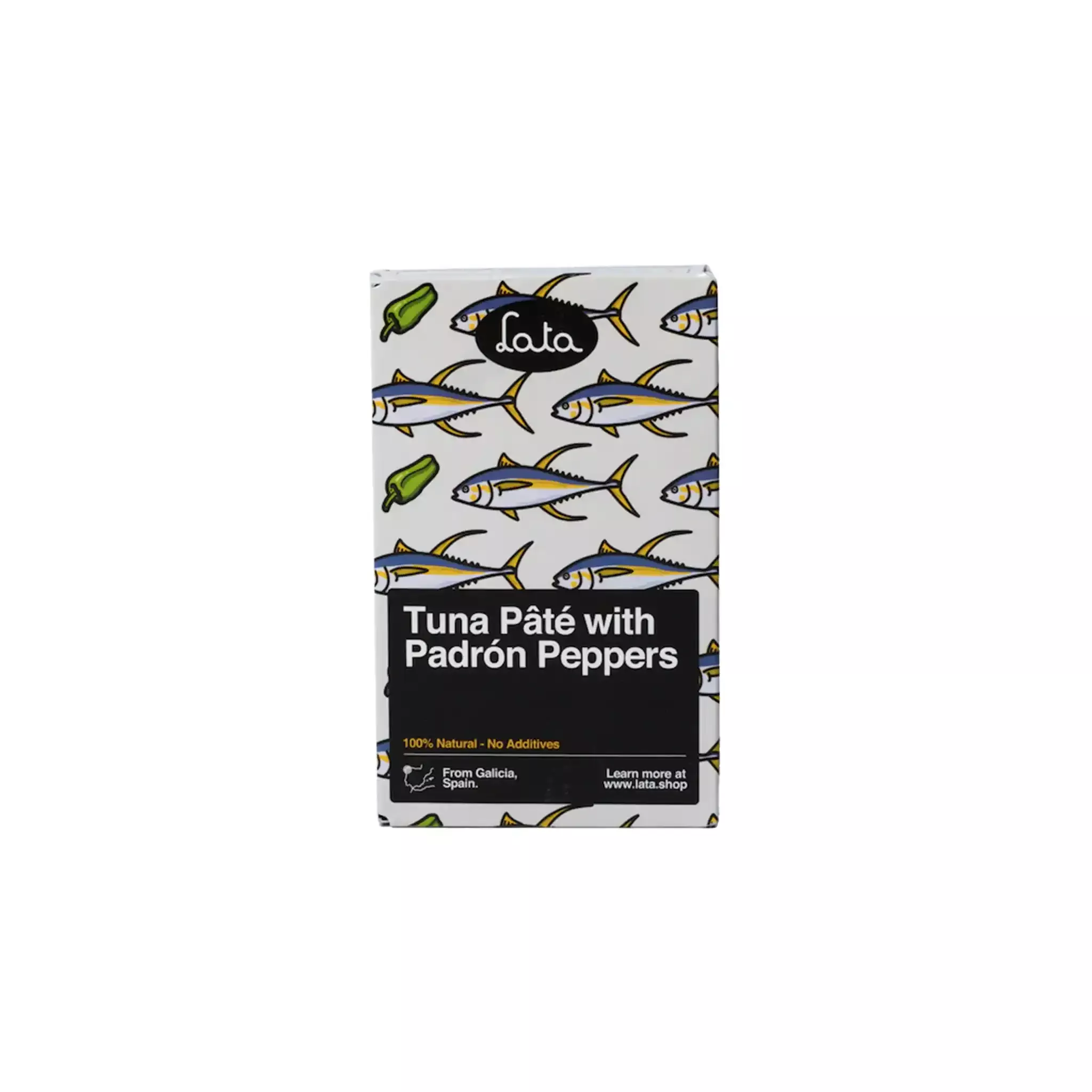 LATA TUNA PATE WITH PADRON PEPPERS 90g