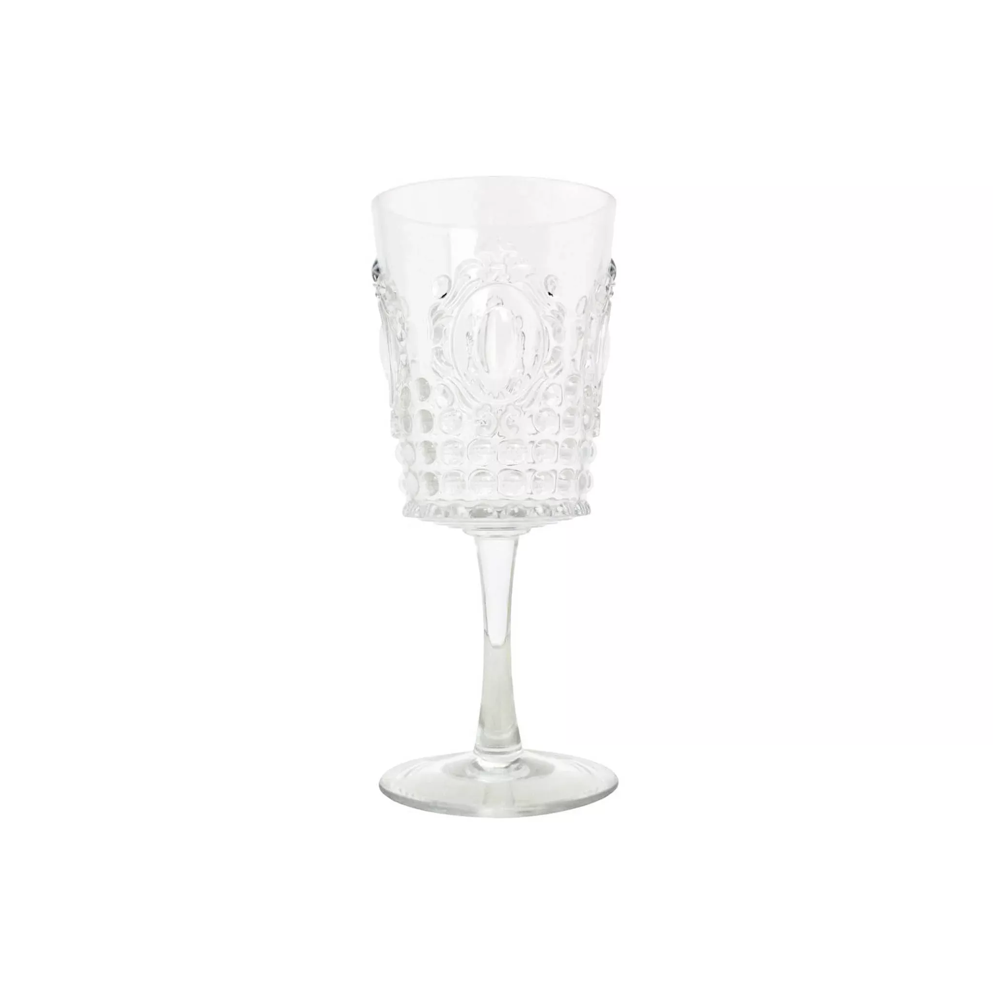 LE CADEAUX JEWEL WINE GLASS - CLEAR