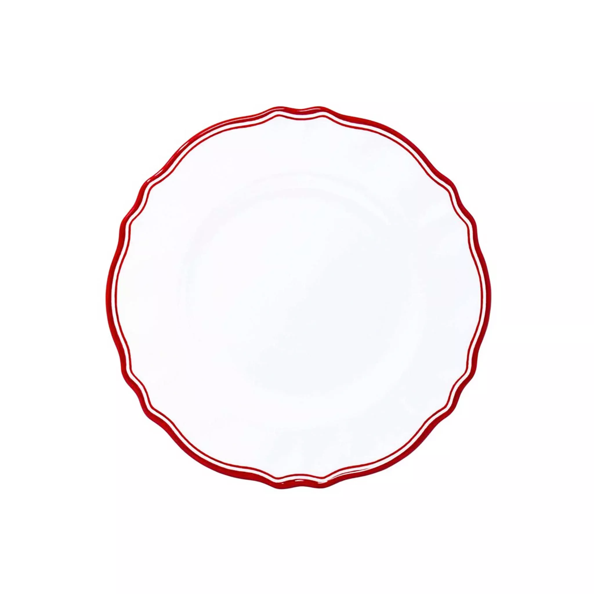 LE CADEAUX MAISON SALAD PLATE - RED