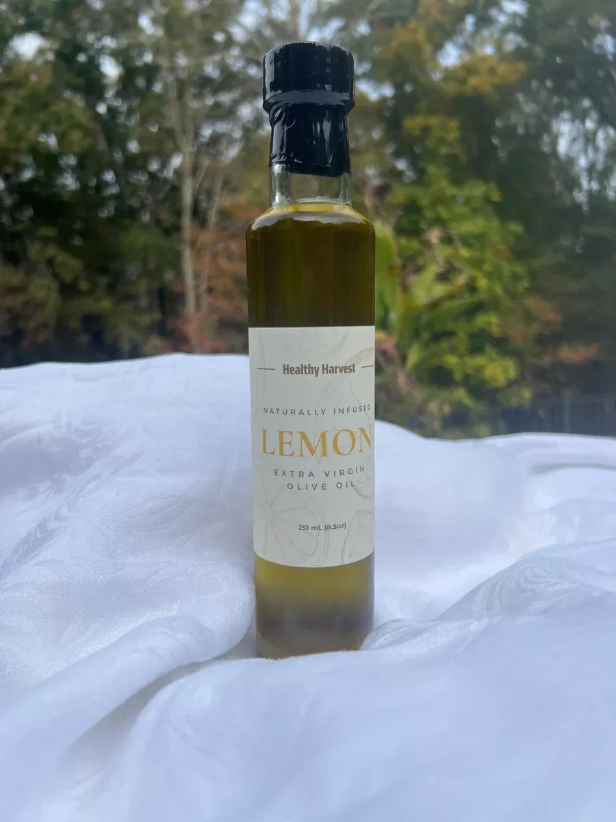 Lemon Infused Extra Virgin Olive Oil - 8.5oz