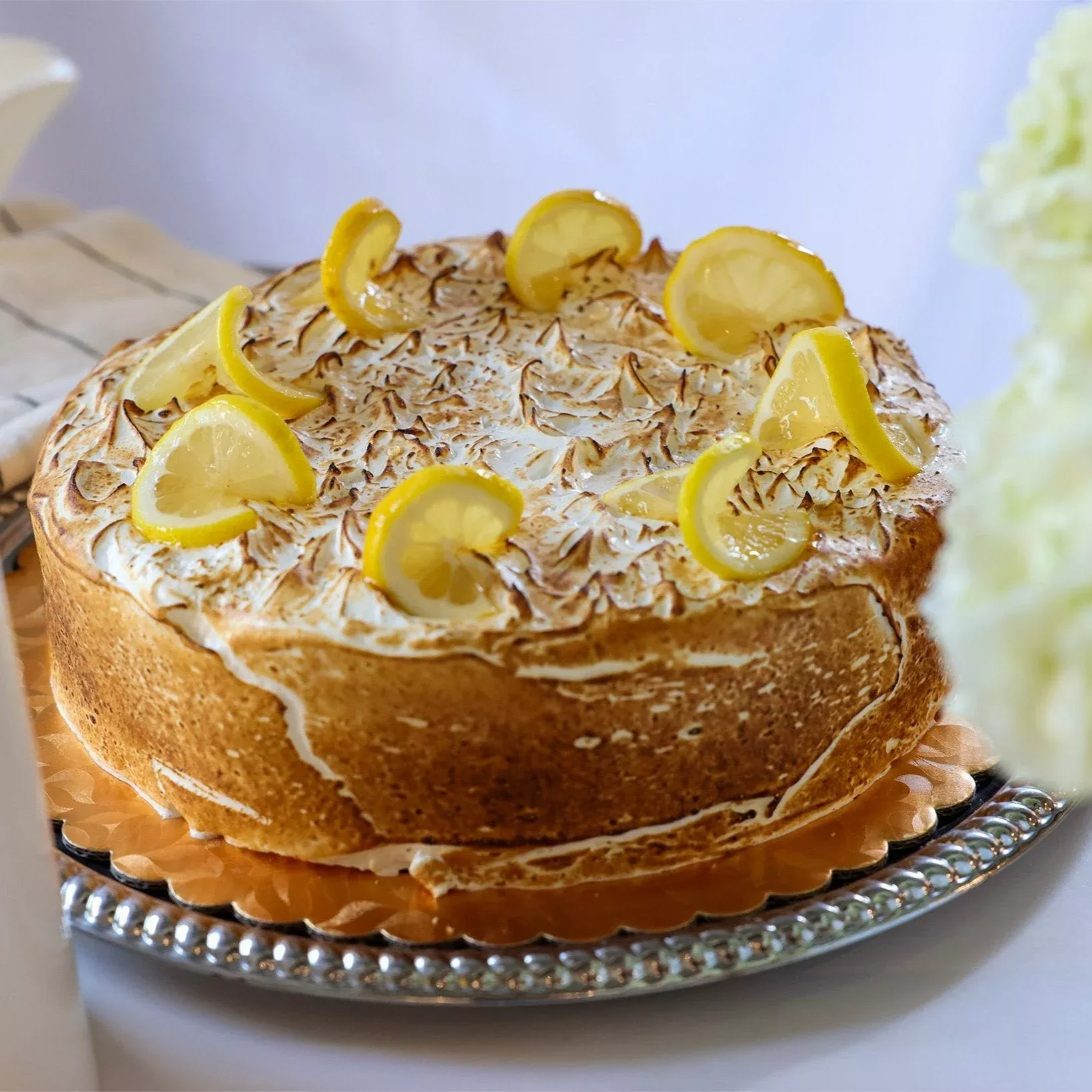 LEMON MERINGUE CAKE
