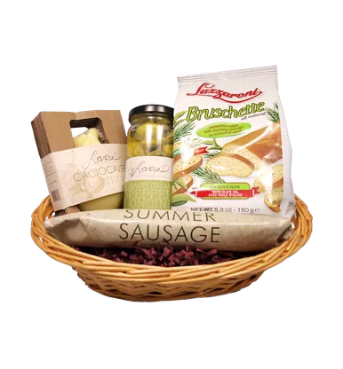 "A Little Taste" Basket | 4 Piece Set