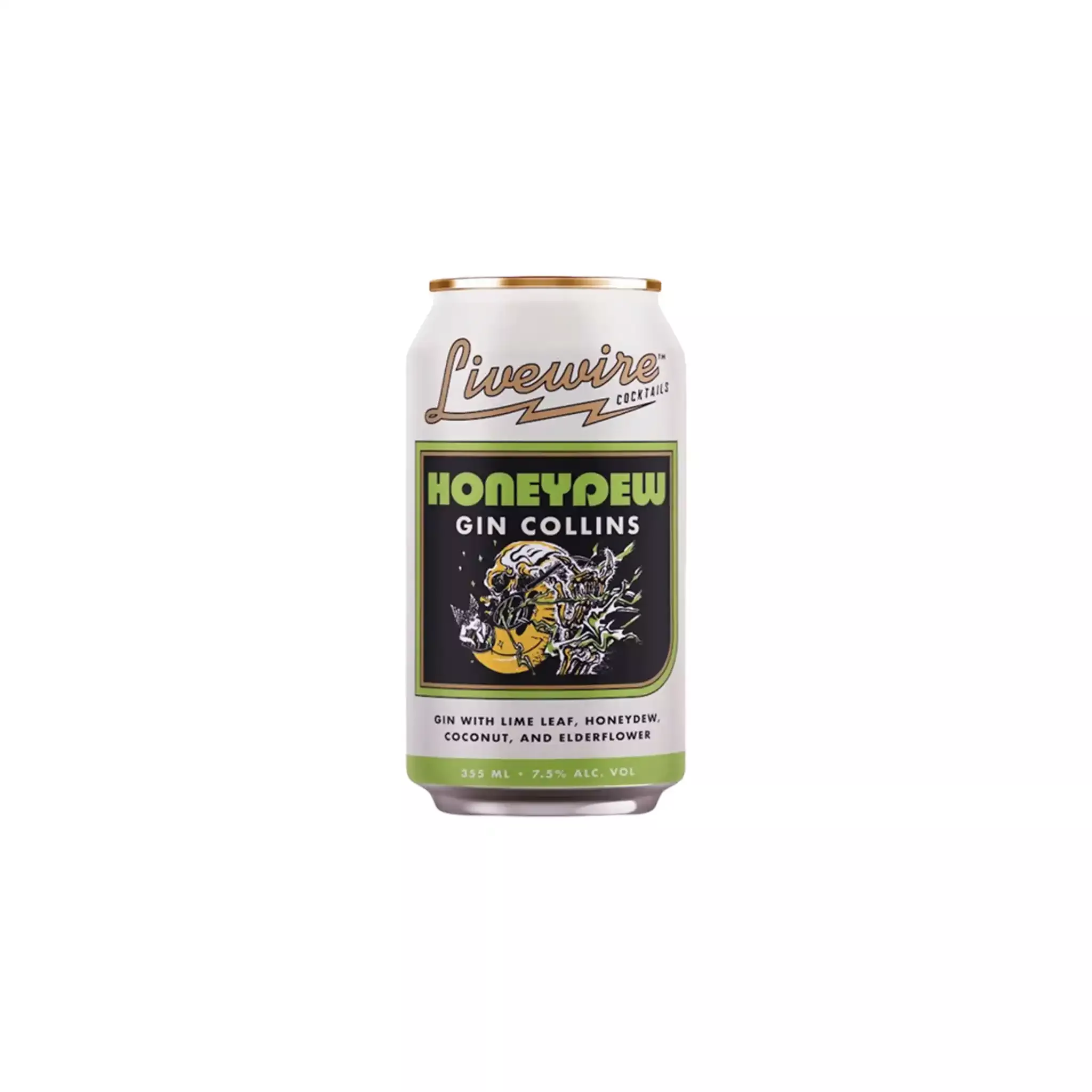 LIVEWIRE HONEYDEW GIN COLLINS SPRITZ 12oz