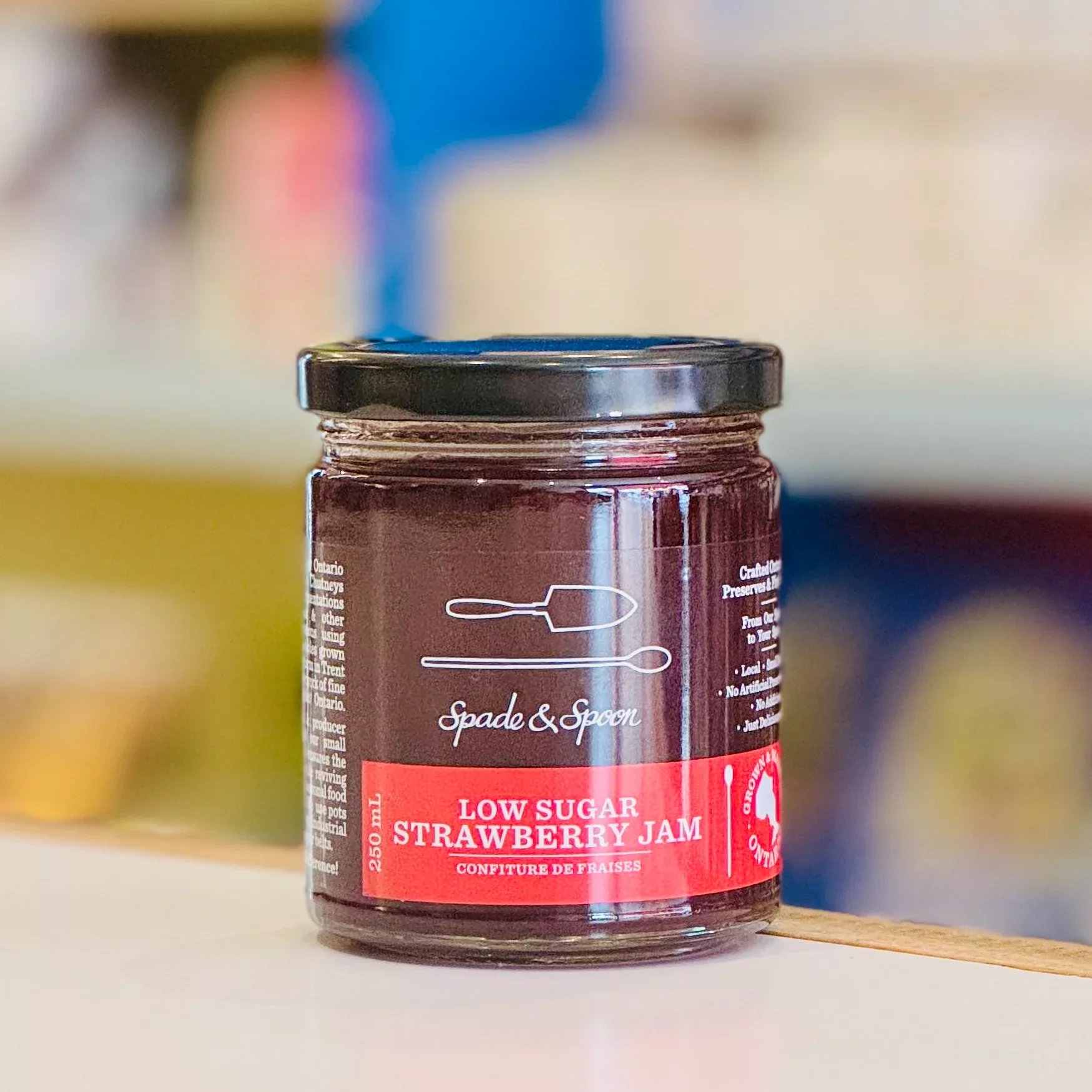 Low Sugar Strawberry Jam