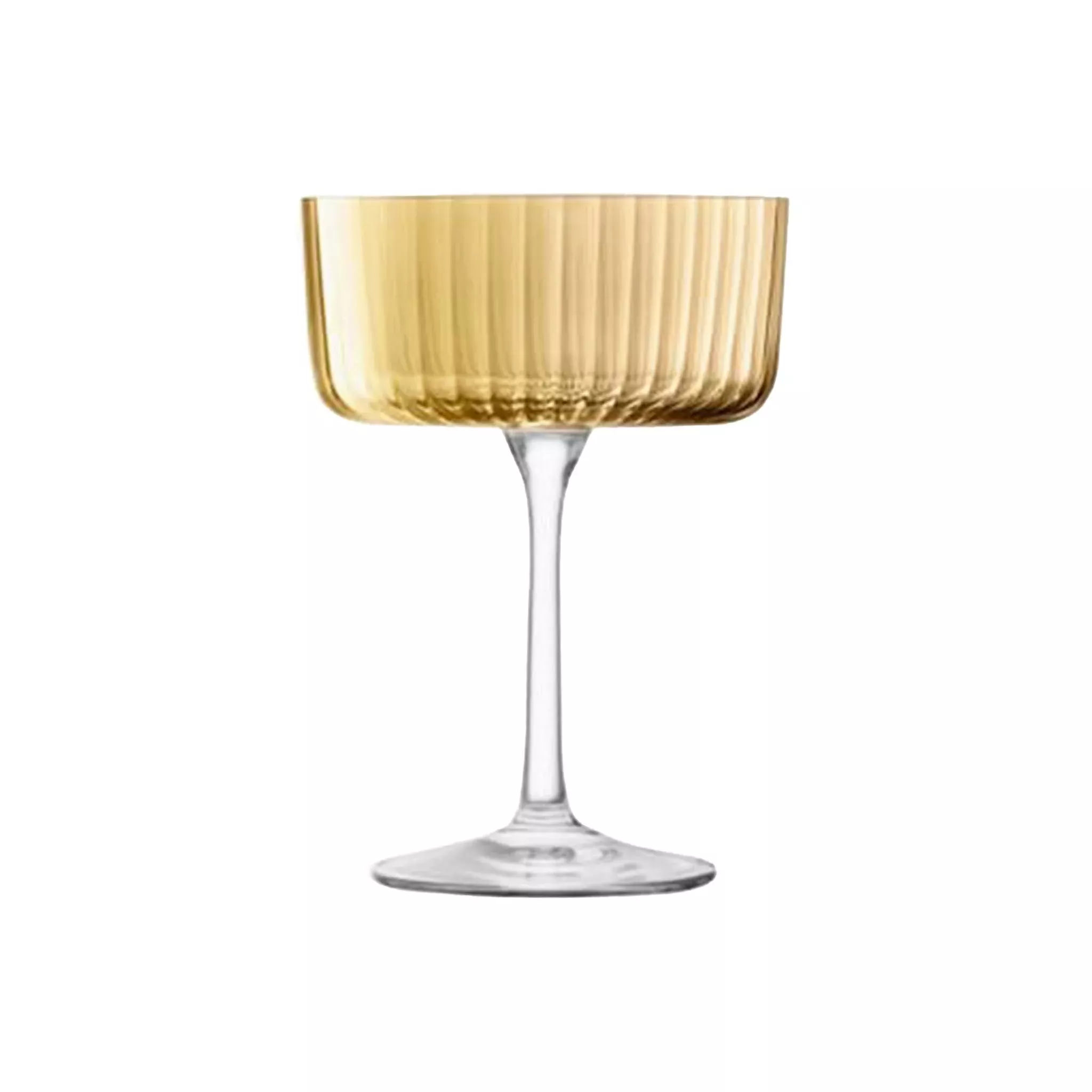 LSA GEMS CHAMPAGNE/COCKTAIL GLASS SET OF 4 - ASSORTED COLORS
