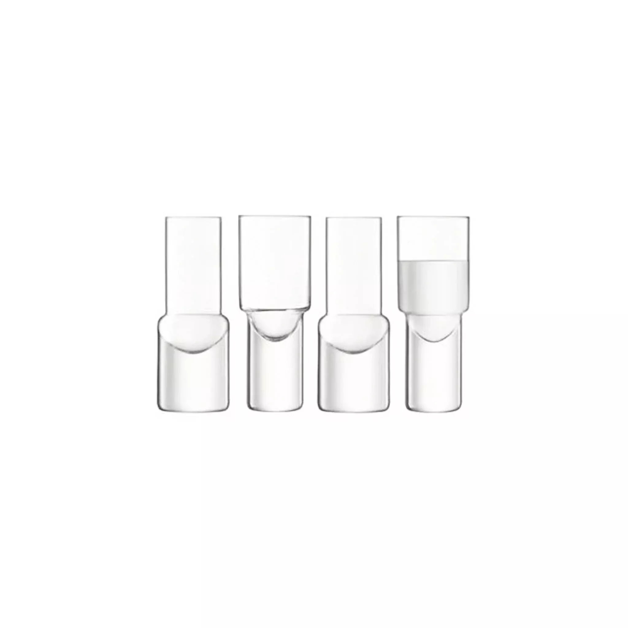 LSA VODKA SHOT GLASS SET OF 4