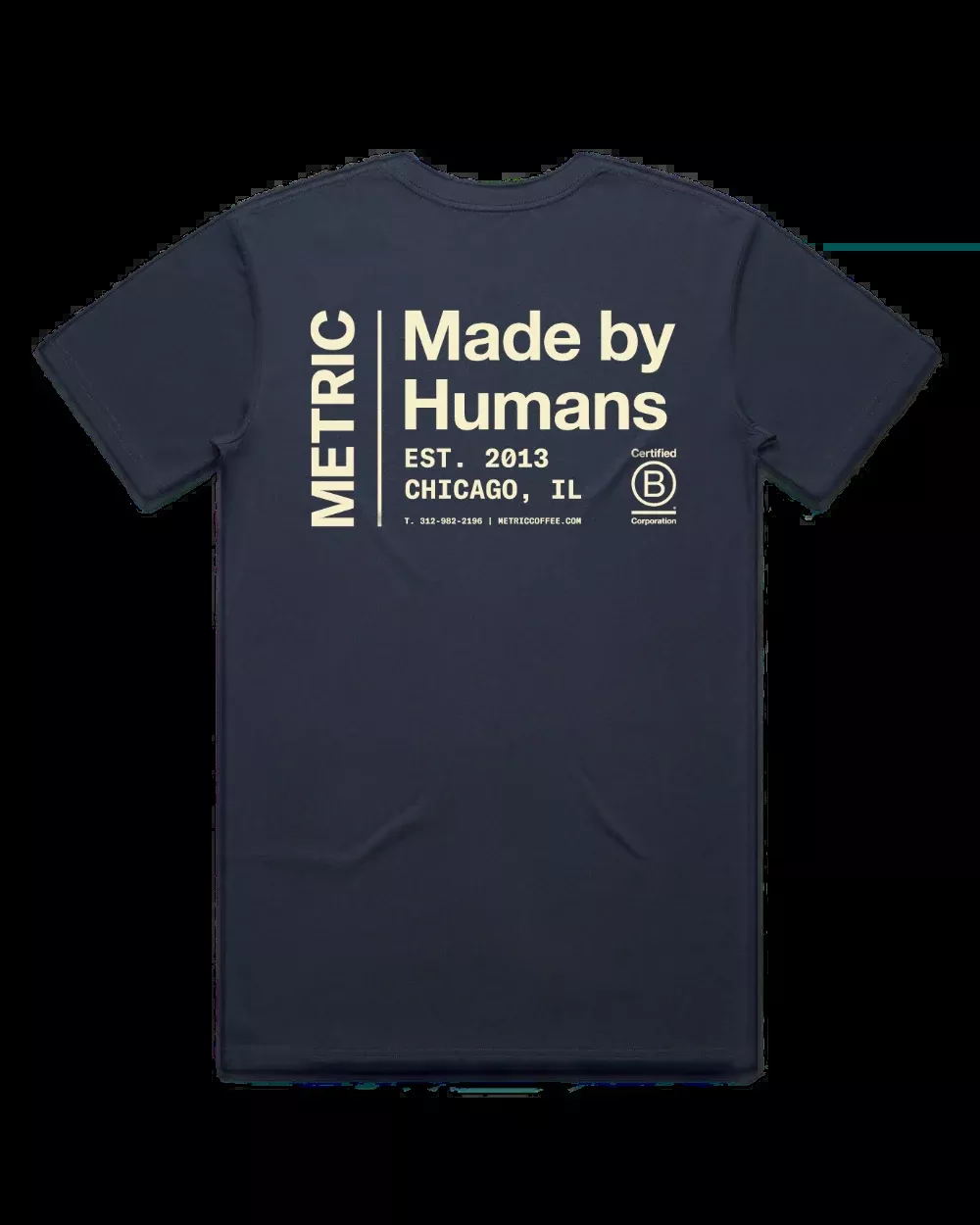 Made by Humans T-Shirt (Midnight Blue)