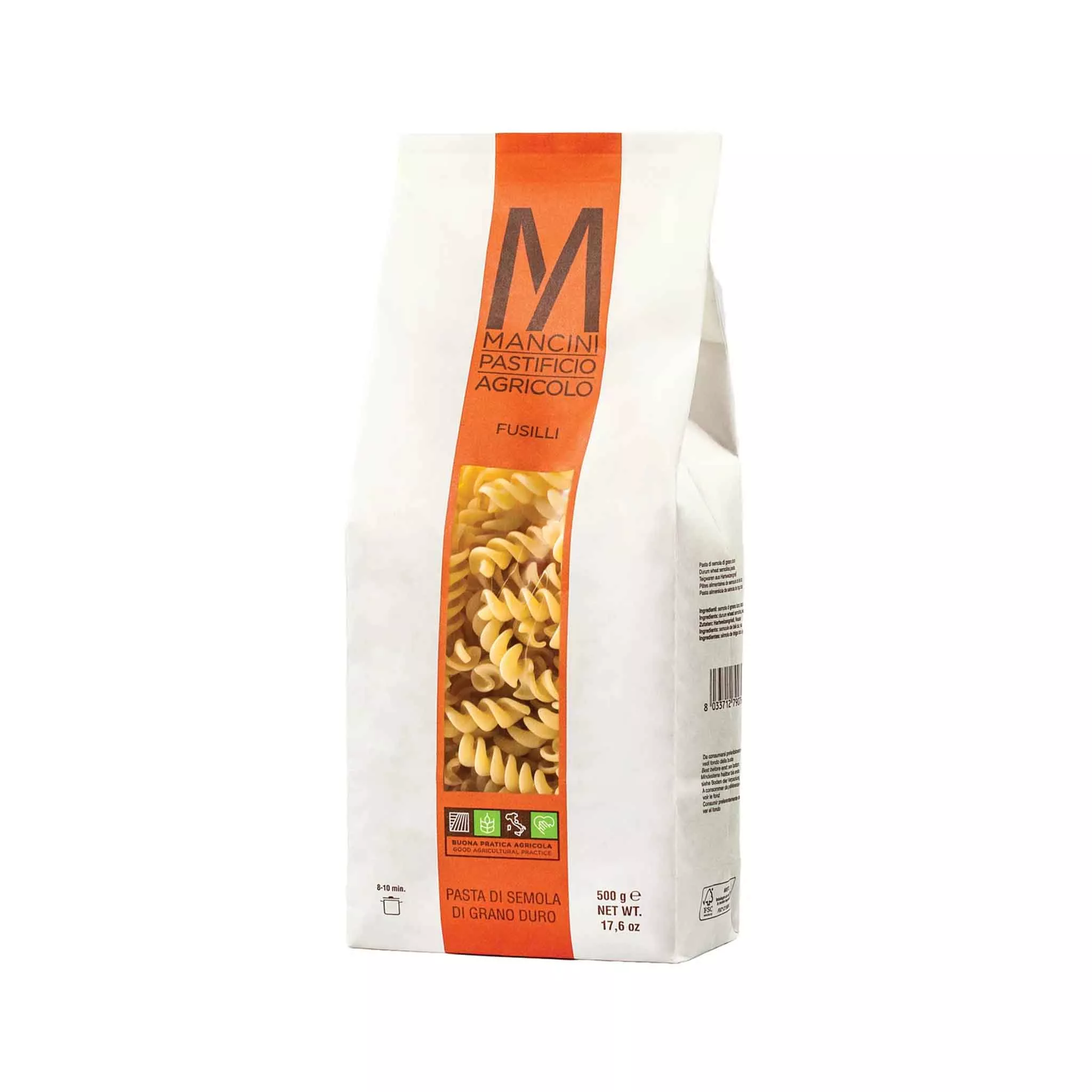 MANCINI FUSILLI PASTA 500g