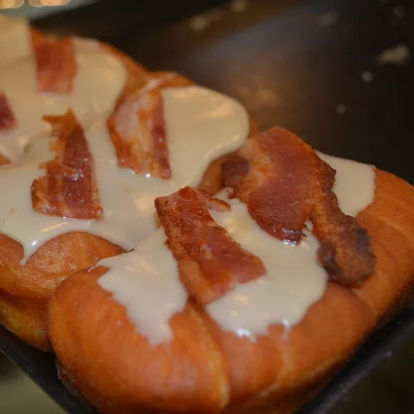 Maple Bacon Gourmet Short John Donut (quantity 3)