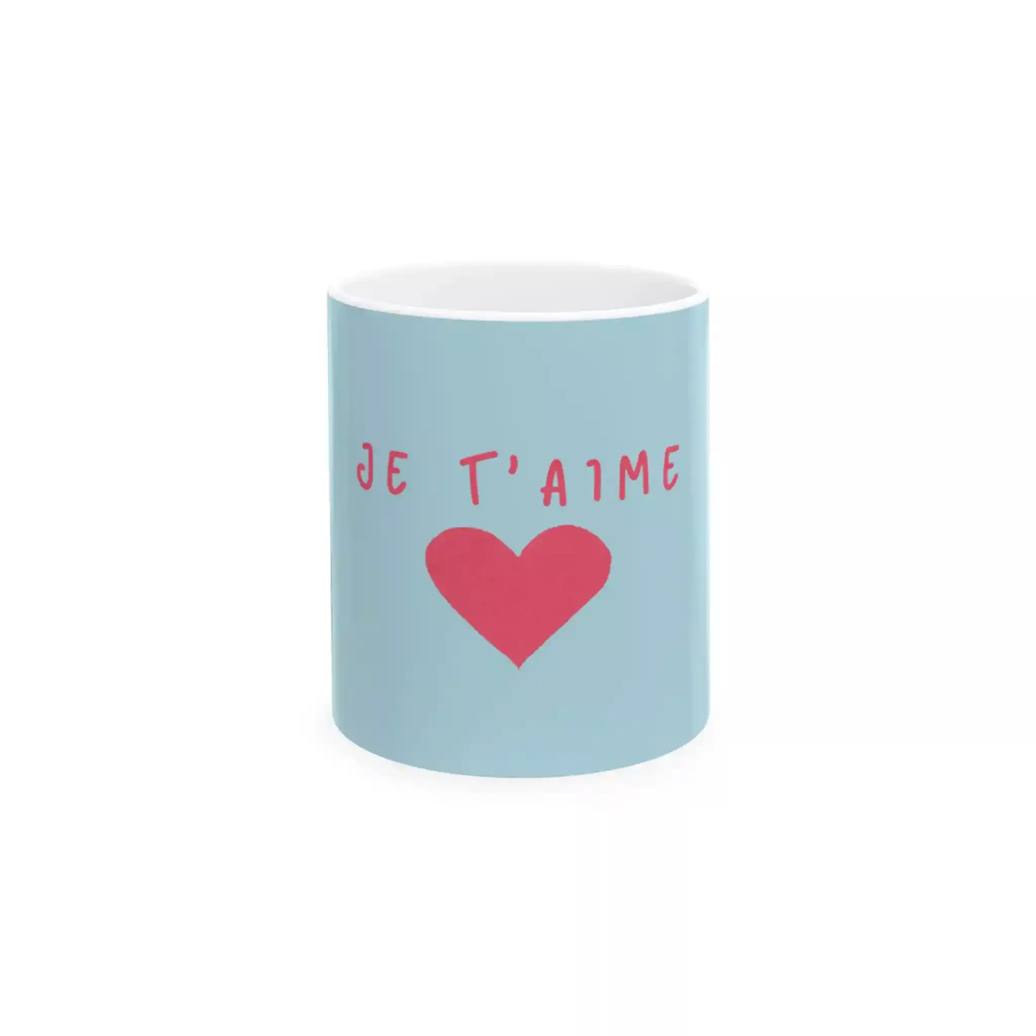 MARA STYLE JE T'AIME HEART MUG