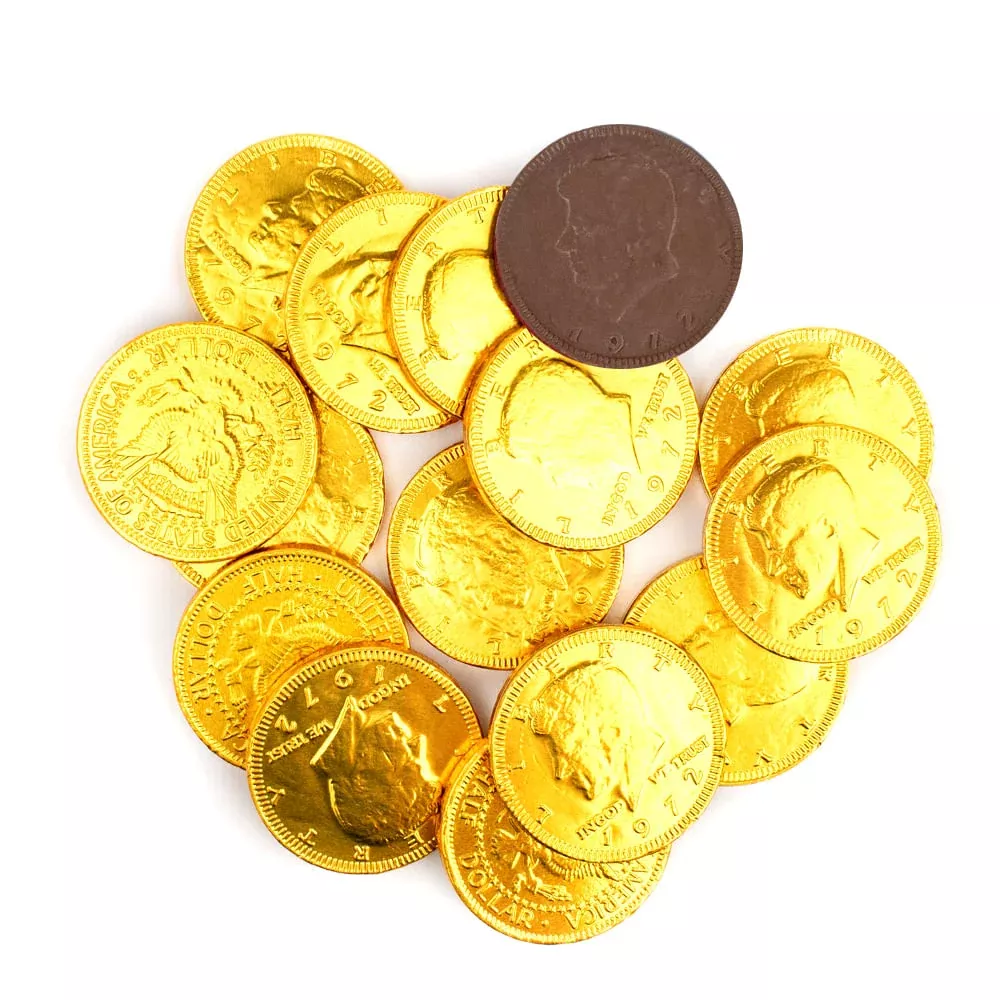 Mardi Gras Chocolate Coins - All Colors