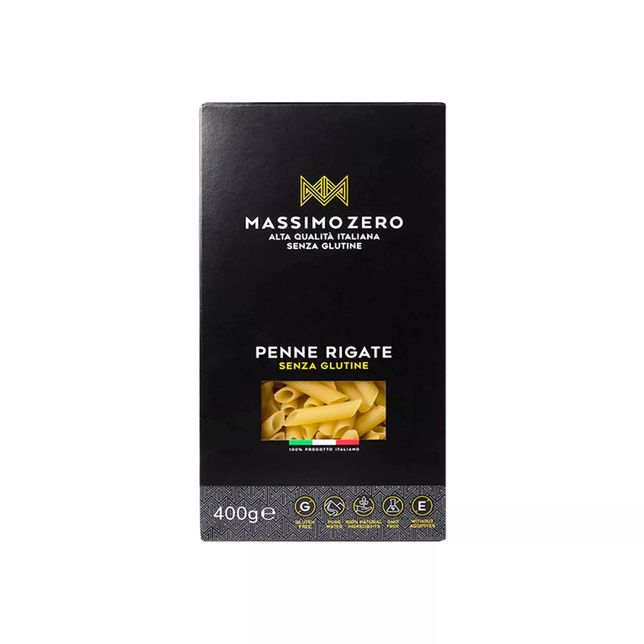 MASSIMO ZERO GLUTEN-FREE PENNE RIGATE 400g