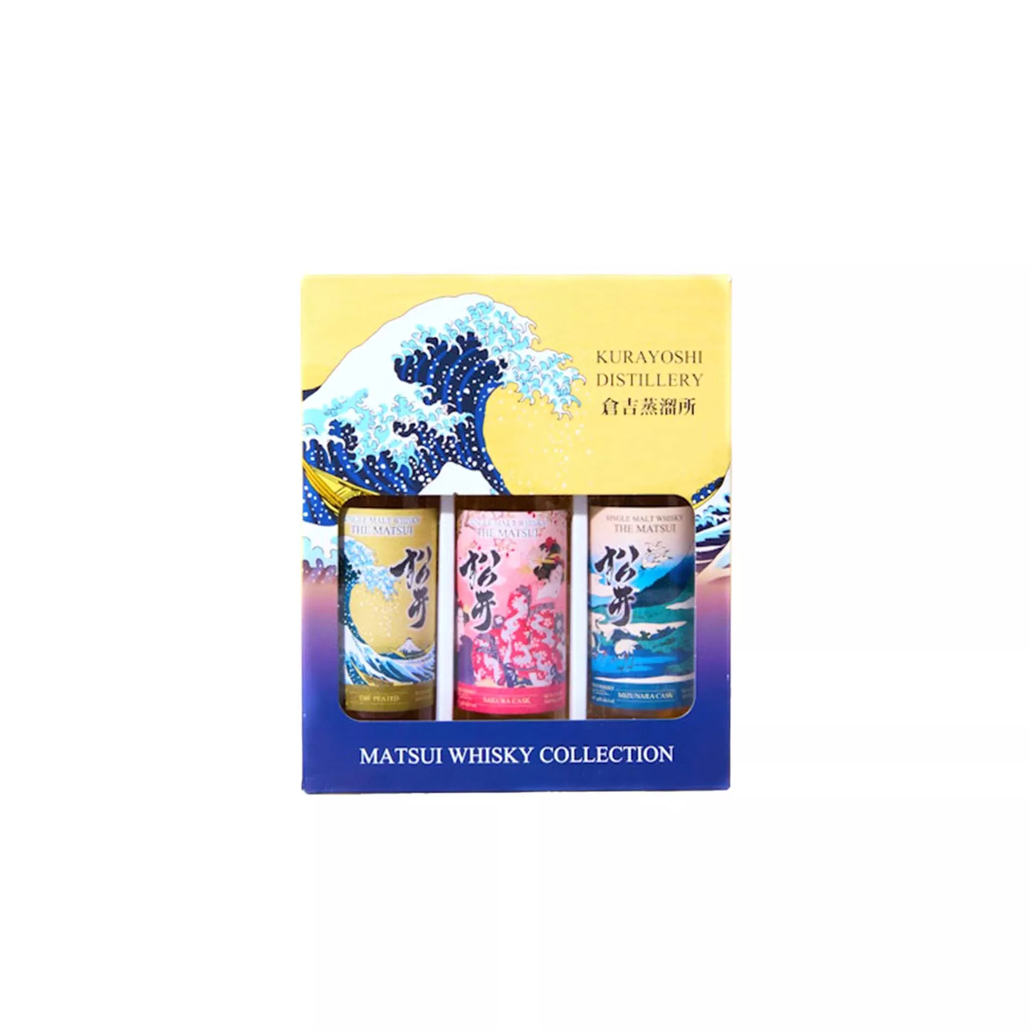 MATSUI WHISKEY COLLECTION GIFTBOX SET OF 3