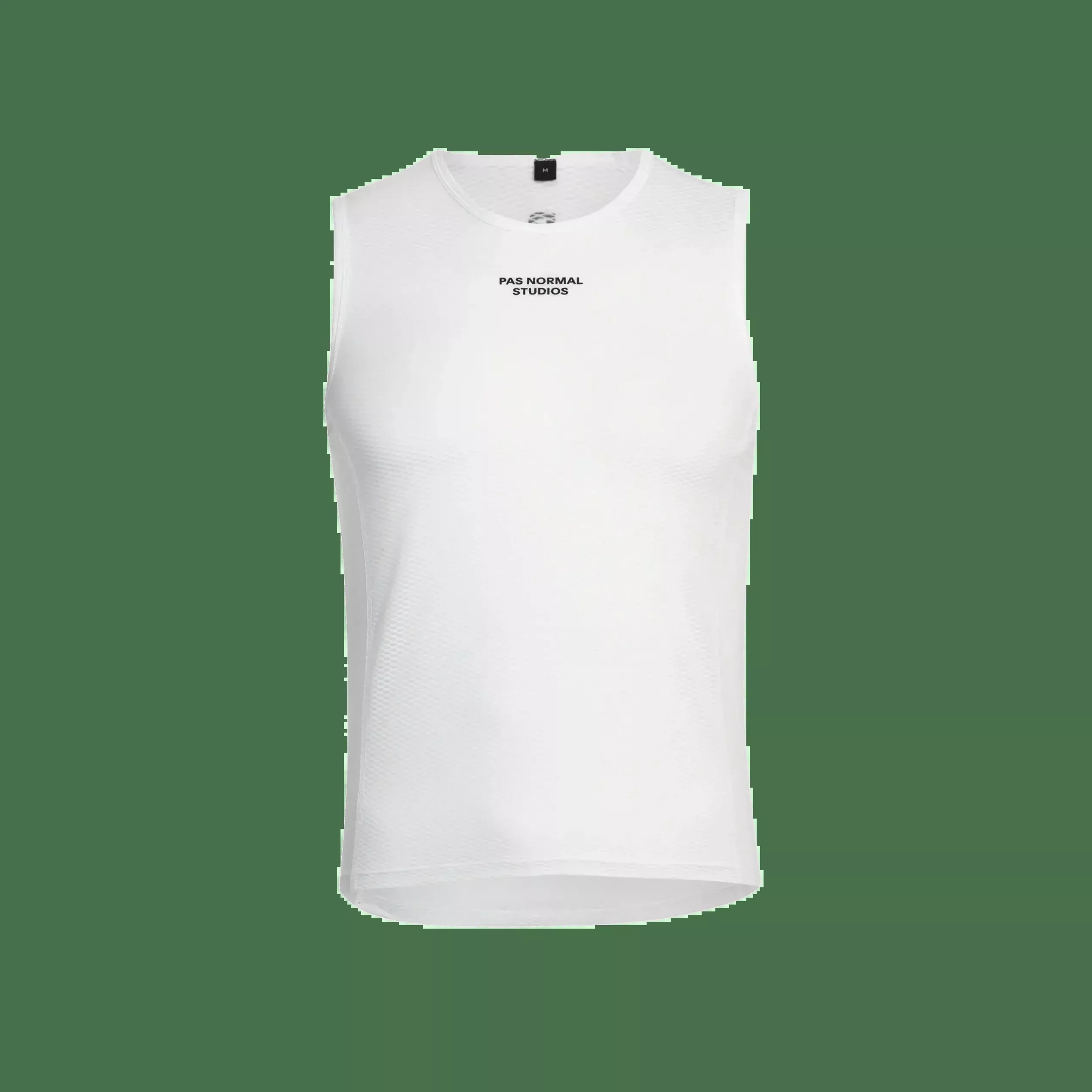 Men's Sleeveless Base Layer - White