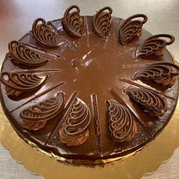 Midnight Delight Flourless Chocolate 8" Cake