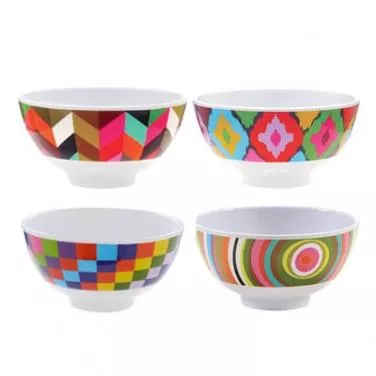 Mod Bowls- Set of 4