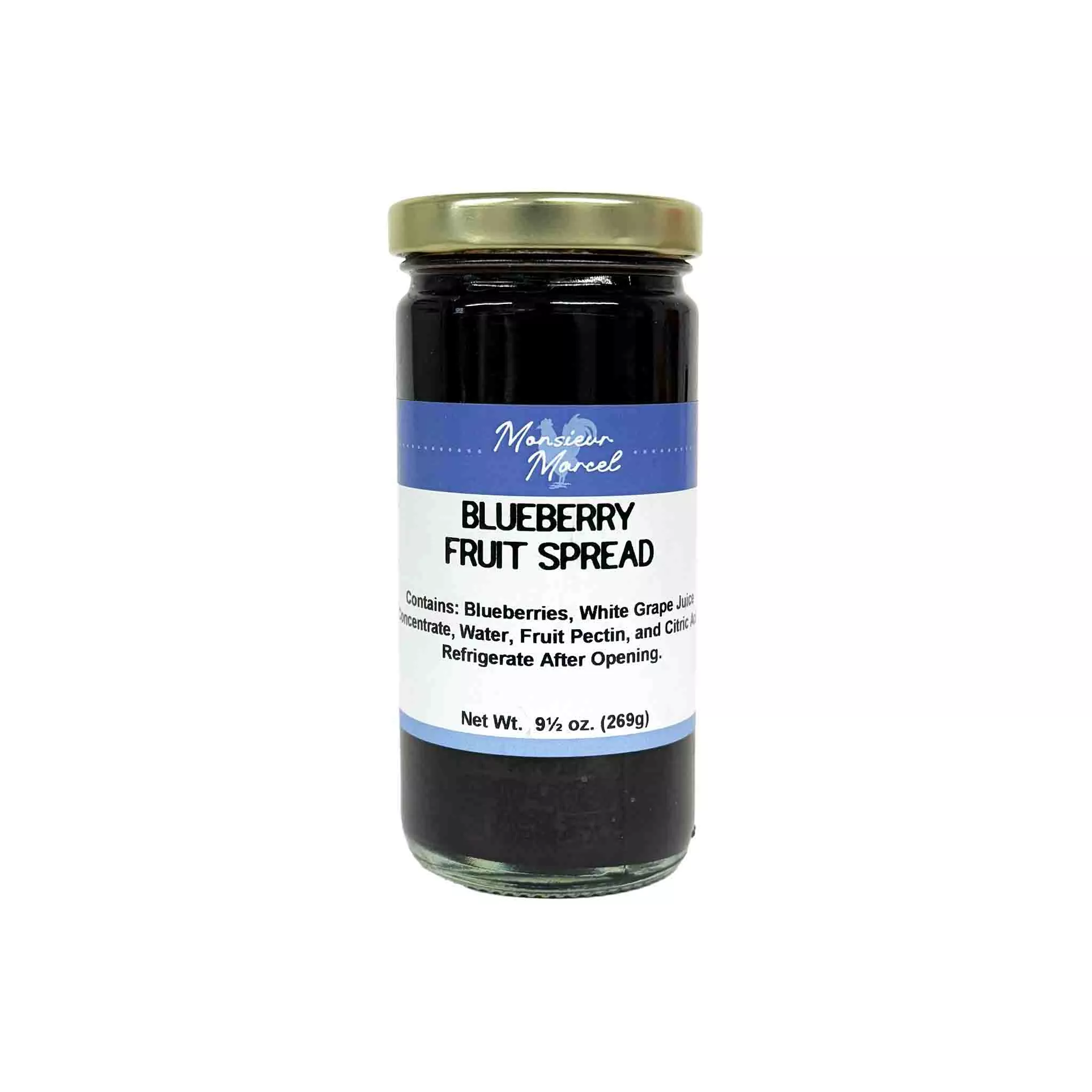 MONSIEUR MARCEL BLUEBERRY FRUIT SPREAD 9.5oz