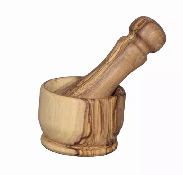 Mortar and Pestle - Olive Wood