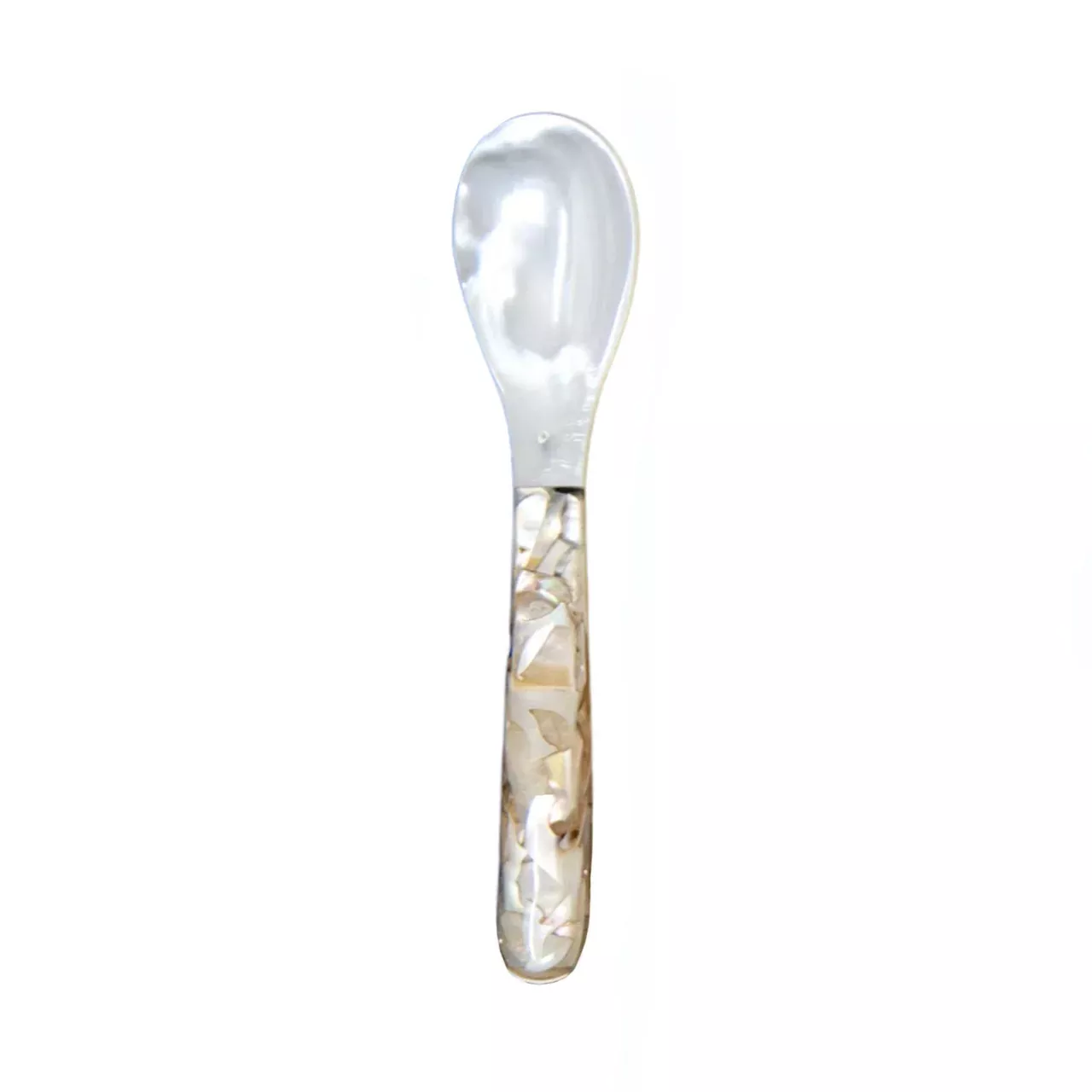 Mother of Pearl Mosaic Handle Spoon, Large