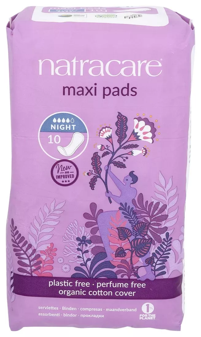NatraCare Overnight Pads