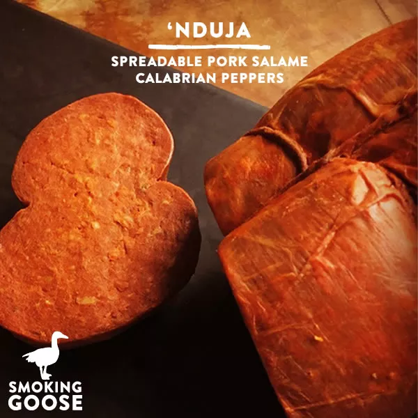 ‘Nduja Spreadable Salame 6 oz – Smoking Goose