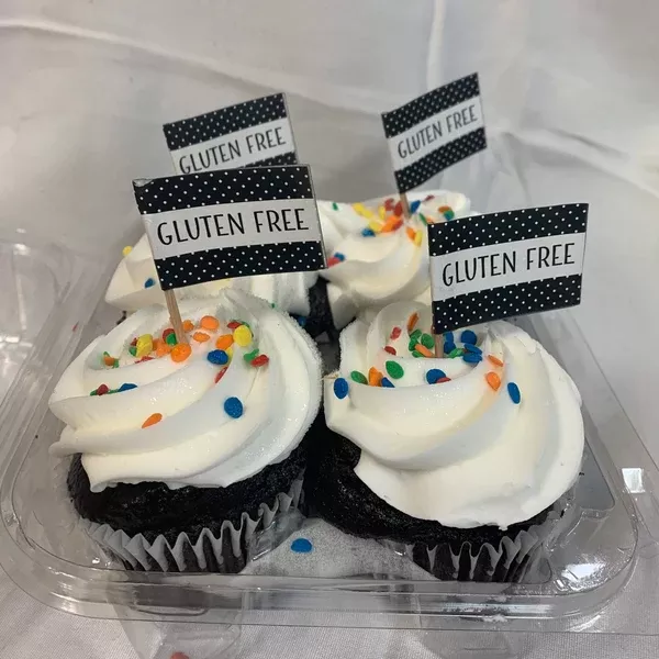 No Gluten Added Cupcakes 4 pack
