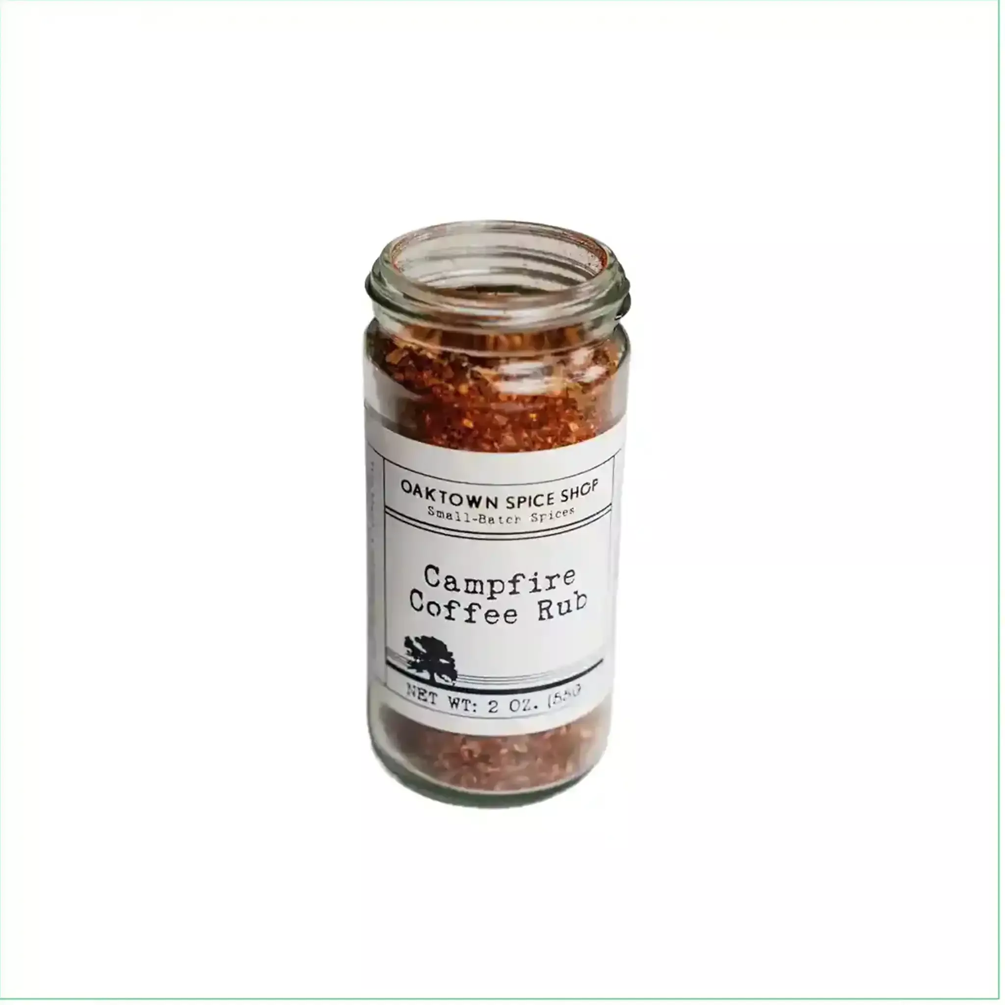 OAKTOWN CAMPFIRE COFFEE BBQ RUB 2oz