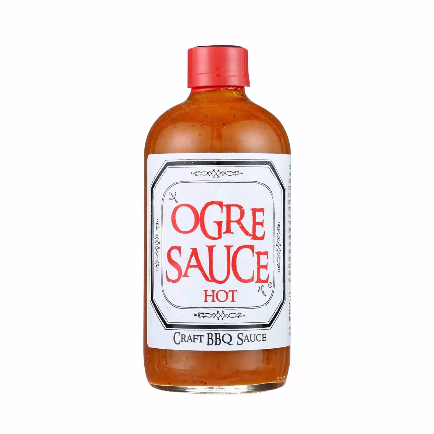 OGRE CRAFT BBQ SAUCE ORIGINAL HOT 16oz