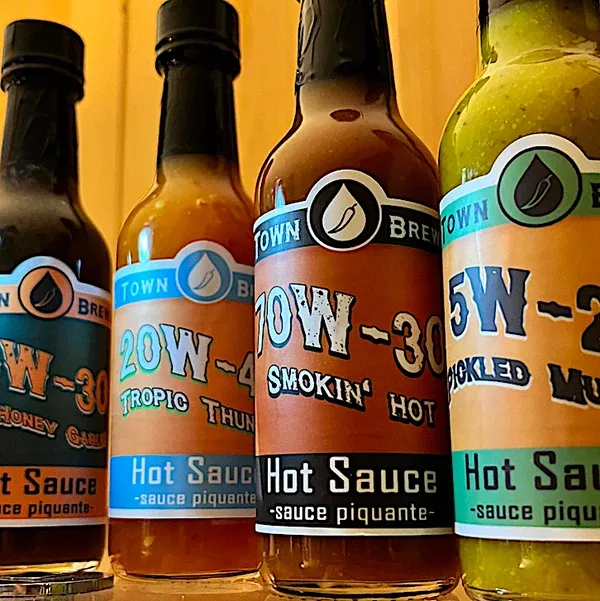 OIL TOWN BREWING HOT SAUCES + CONDIMENTS