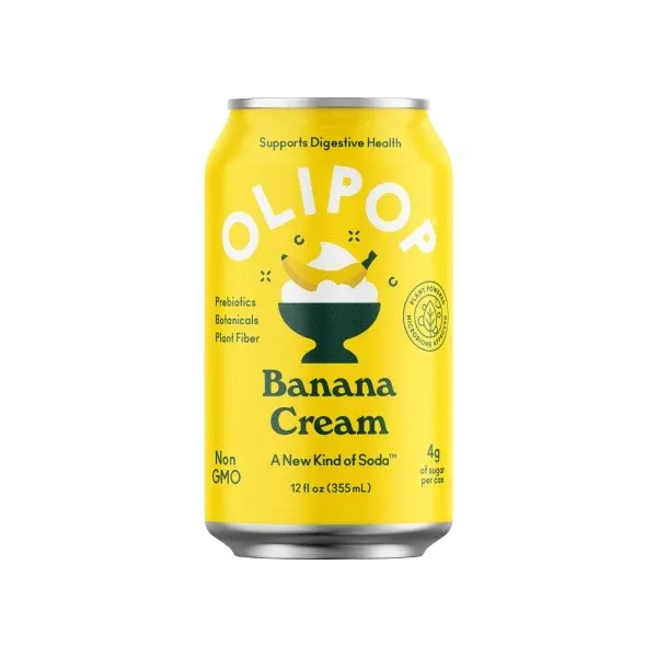 Olipop Banana Cream