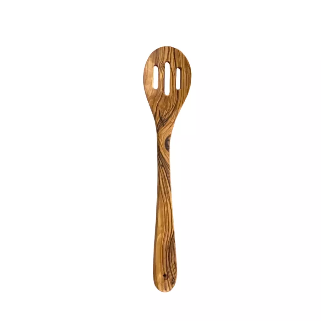 Olivewood Slotted Spoon