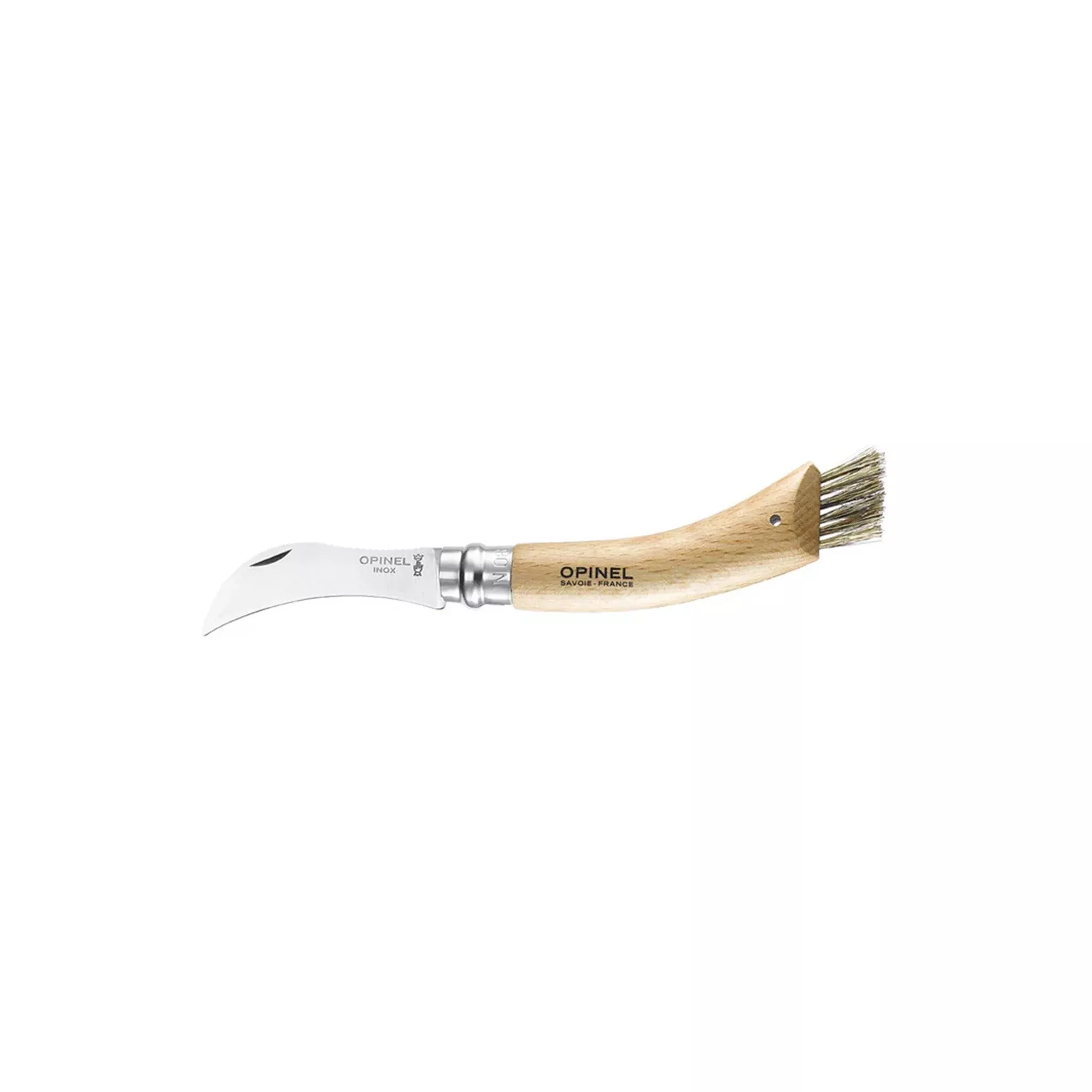 OPINEL FOLDING MUSHROOM KNIFE WITH BRUSH