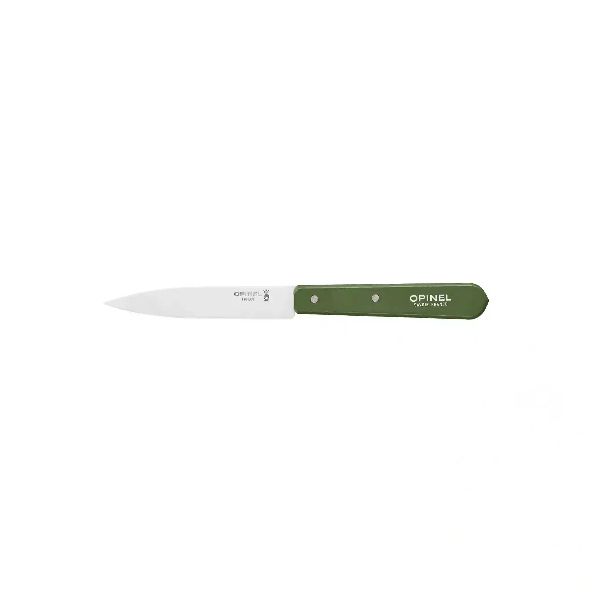 OPINEL NO 112 PARING KNIFE - DARK GREEN