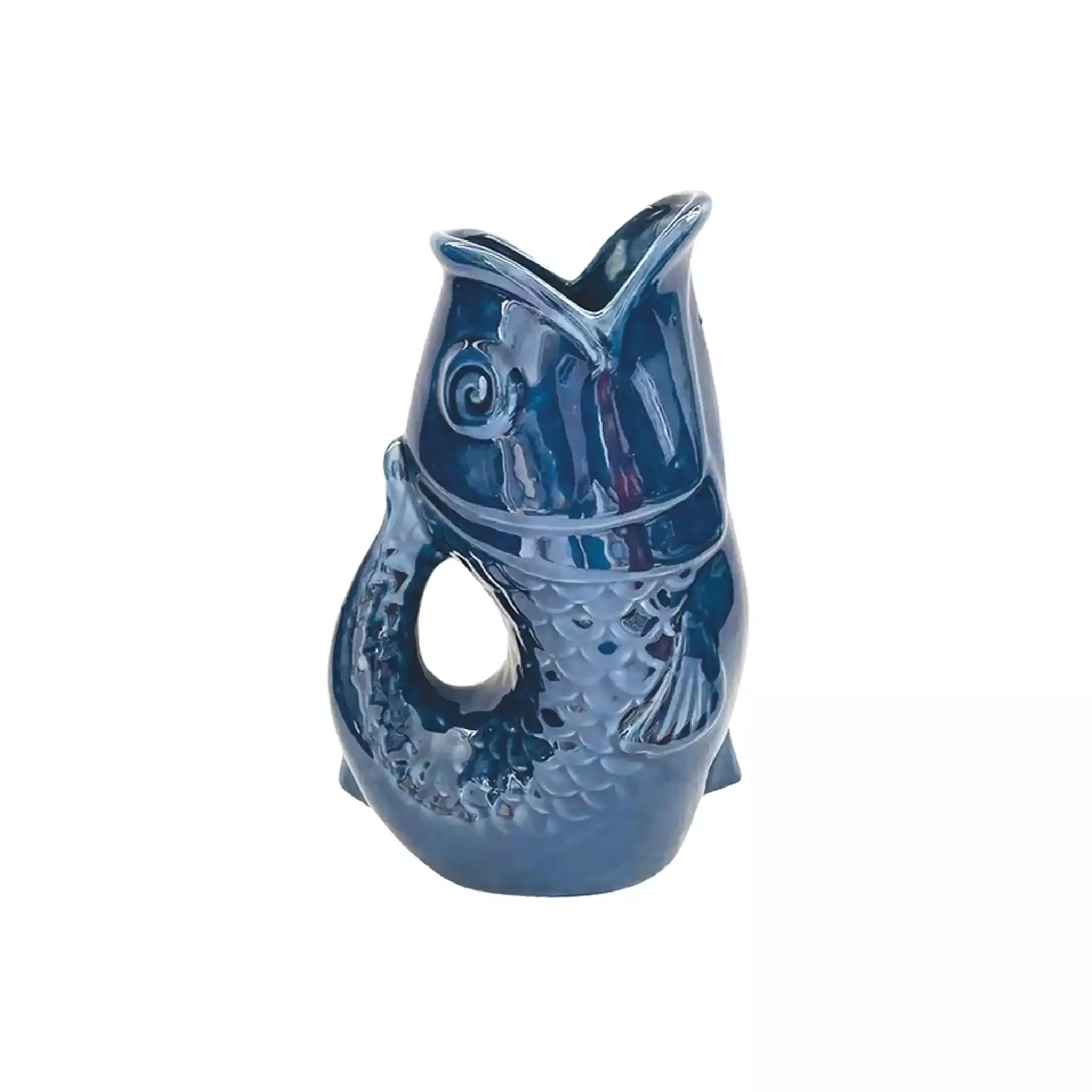 OPJET PARIS FISH SHAPED PITCHER - BLUE