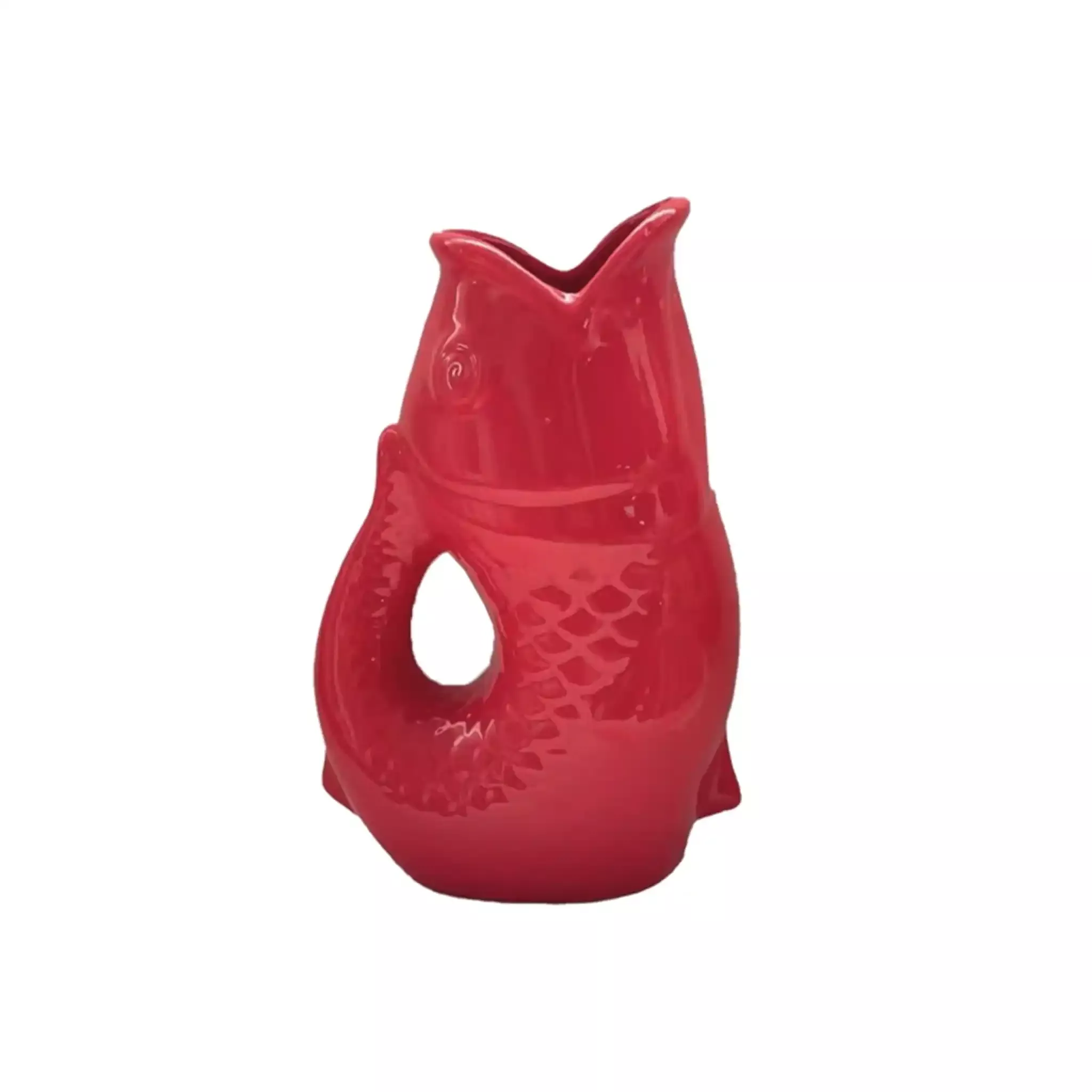 OPJET PARIS FISH SHAPED PITCHER - RED
