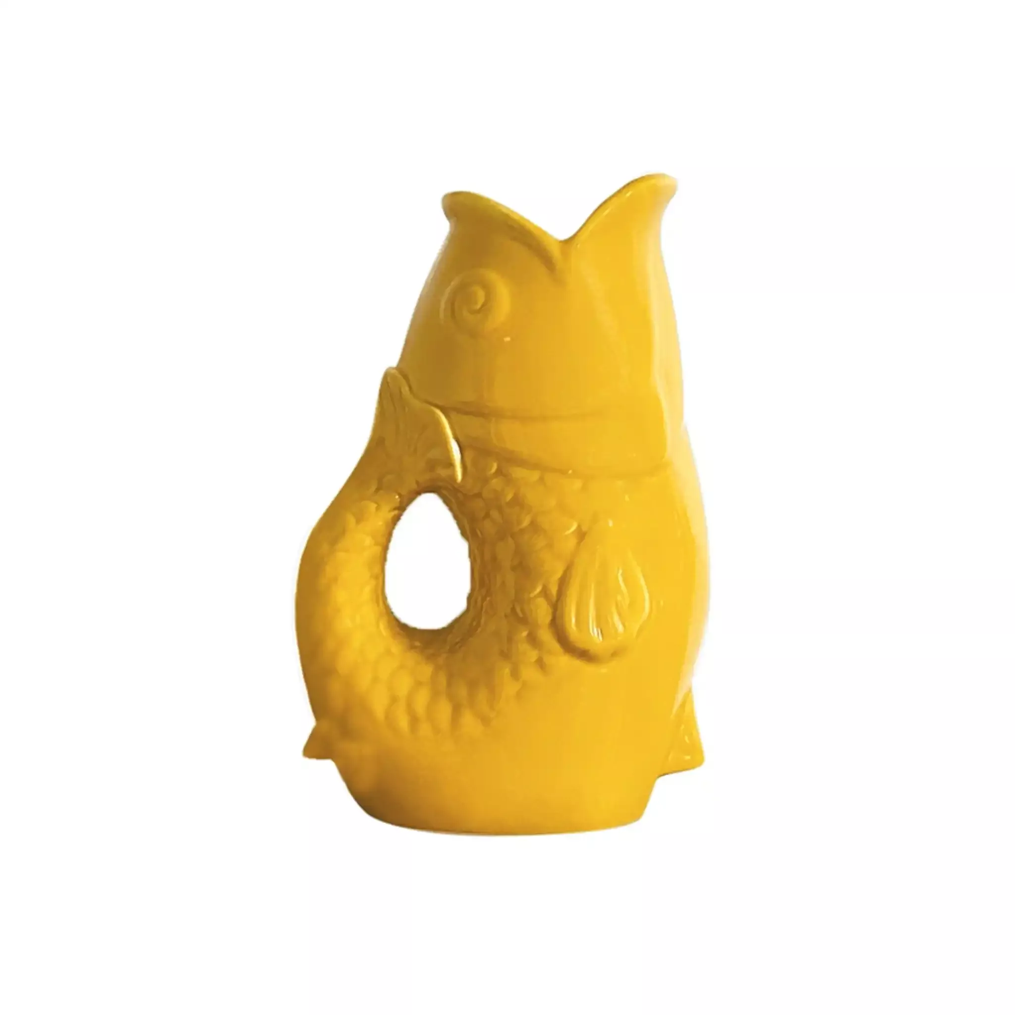 OPJET PARIS FISH SHAPED PITCHER - SAFFRON