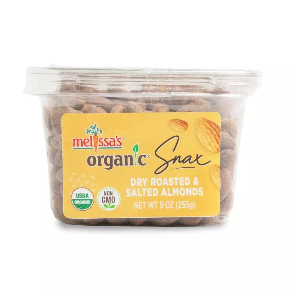Organic Snax™ Dry Roasted & Salted Almonds